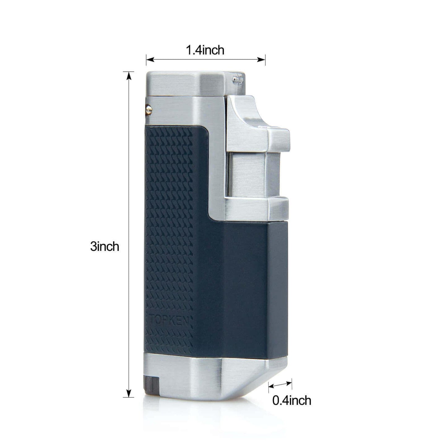 Adjustable Triple Jet Flame Torch Lighter